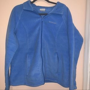 Blue Colombia fleece jacket